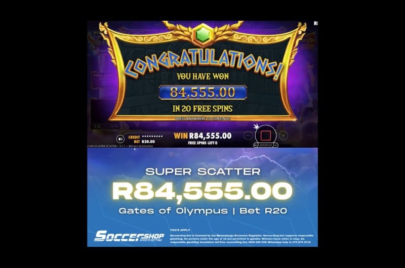 SoccerShop Super Scatter Success